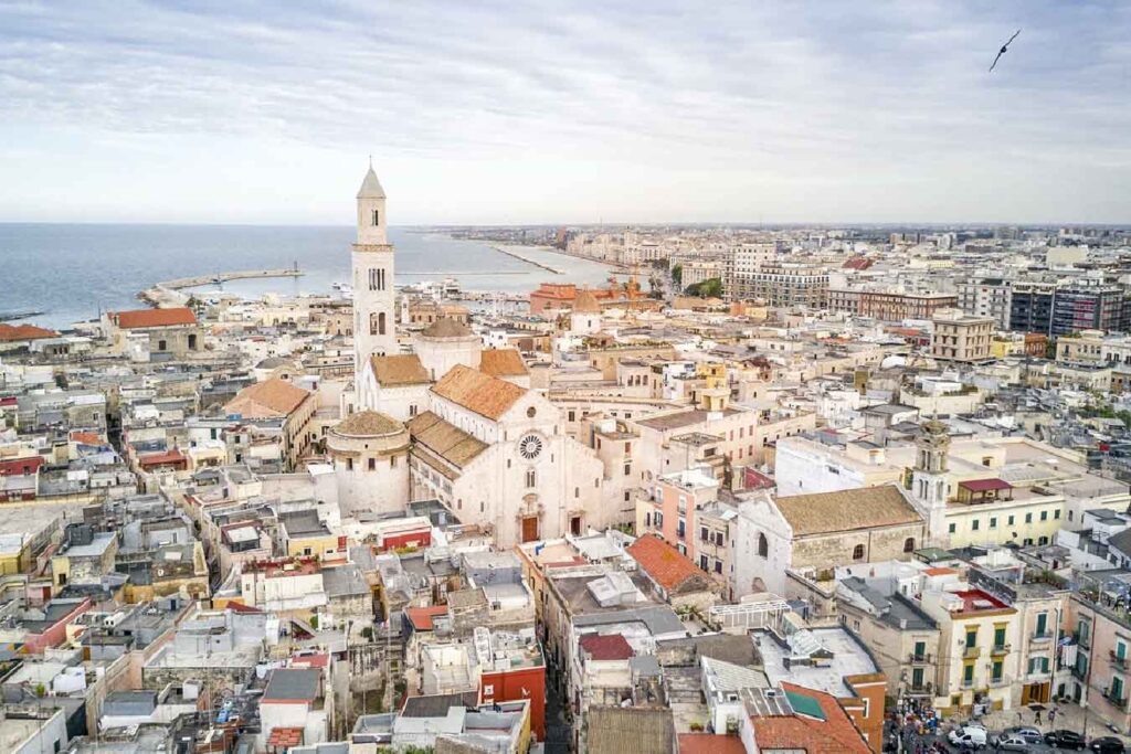 bari vista dall'alto